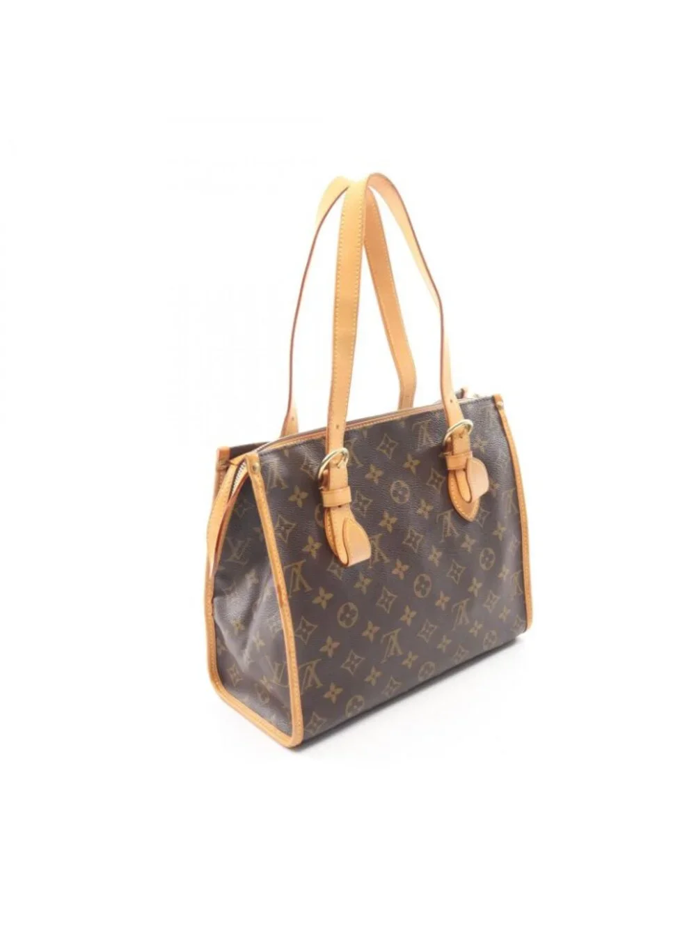 Louis Vuitton Tote Popincourt Canvas Leather